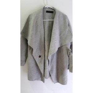 Zara Grey Coat Cardigan
